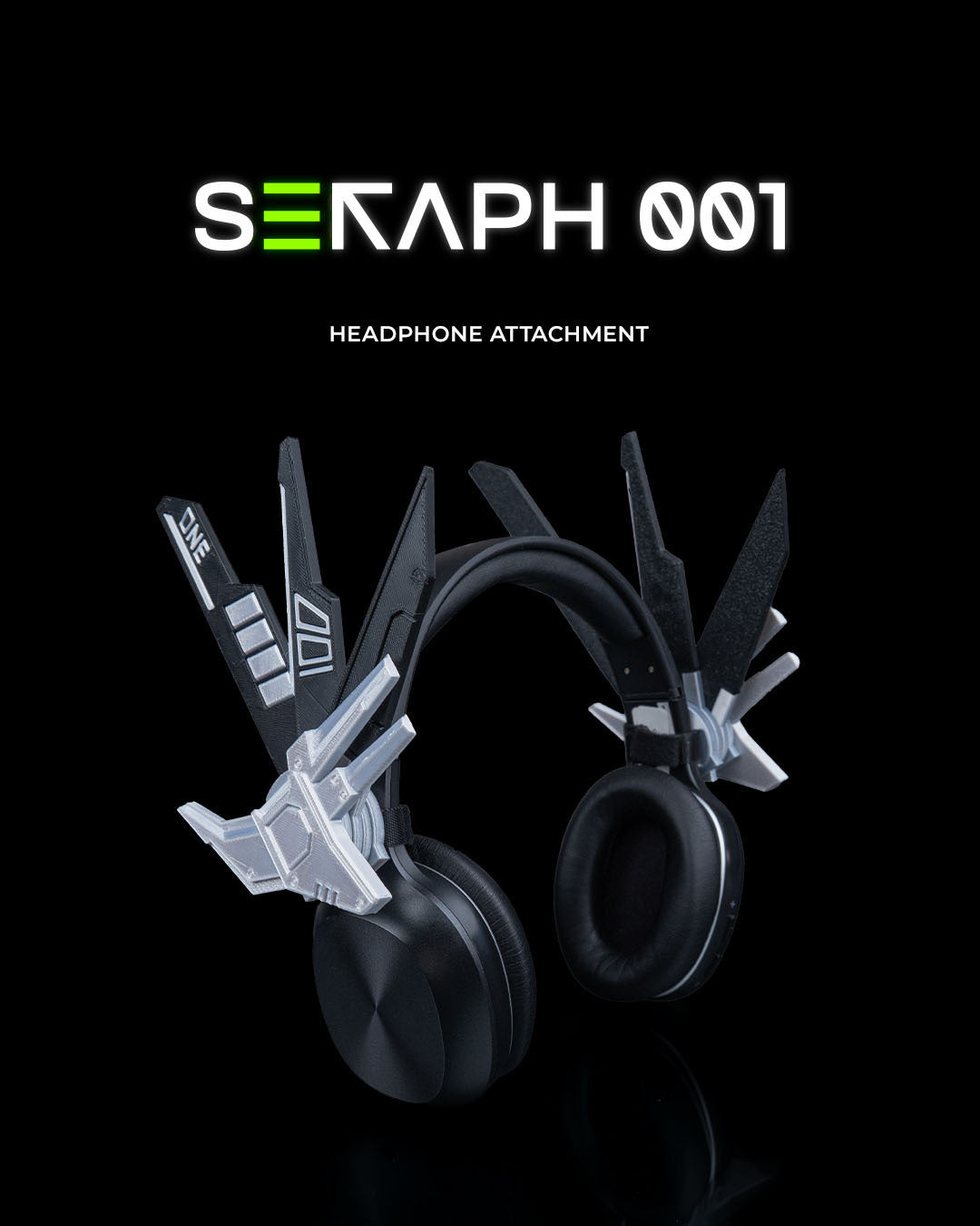 SERAPH 001 – Cyberwing Headphone Attachment
