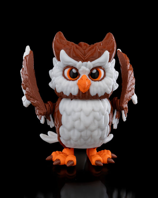 Swoops, the Articulated Owl