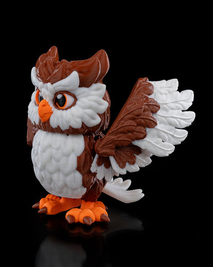 Swoops, the Articulated Owl